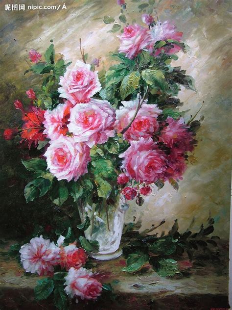 油画花卉图片
