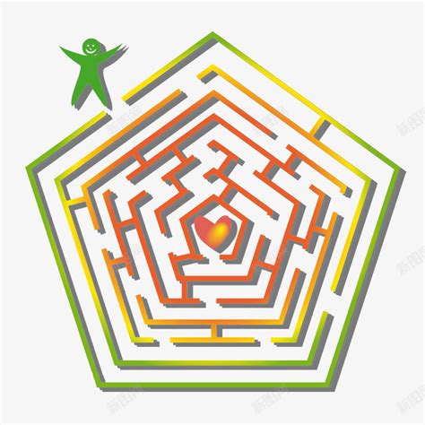 几何的三维迷宫设计图片素材-正版创意图片600763519-摄图网