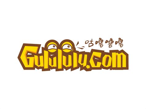 咕噜噜噜 笑话网站LOGO设计 - LOGO123