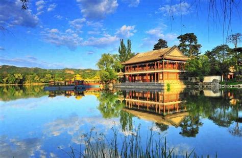 避暑山庄地图图片