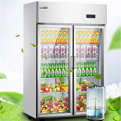 商用冰箱 冷藏冷冻双温厨房柜 6门全冷冻冰箱 二/四/六门冰箱冰柜-阿里巴巴