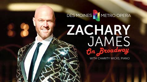 DMMO presents Zachary James on Broadway on March 19 - Des Moines Metro ...