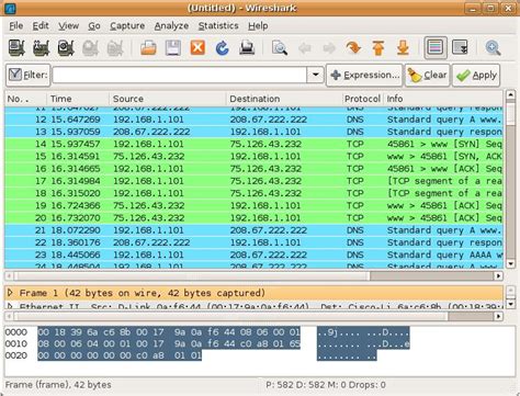 Wireshark的使用初步_wireshark抓包搜索分组字节流-CSDN博客