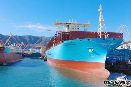 全球最大的超大型集装箱船舶首航靠泊山东港口青岛港-江西船货易联科技有限公司