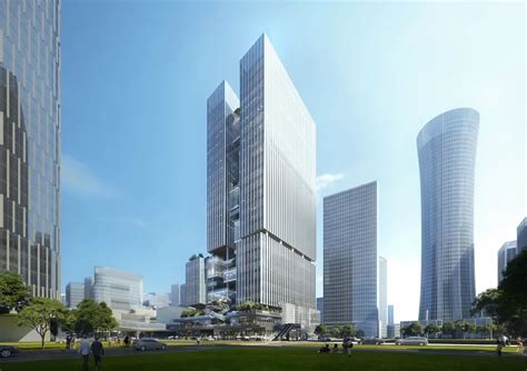 深圳后海总部基地D-13地块建筑方案设计 | Aedas - 景观网
