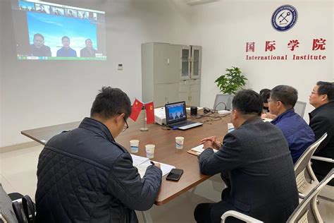 学校召开中外合作办学项目在韩国学习学生在线交流会议-国际交流合作处