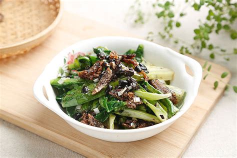 豆豉鲮鱼油麦菜 简单美味关键是十分下饭 - 西部美食 - 双拥中国-中国网,双拥中国
