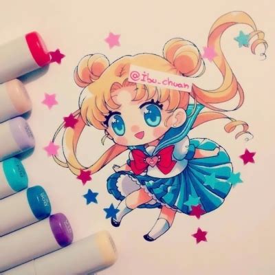 温柔女生头像彩绘可爱