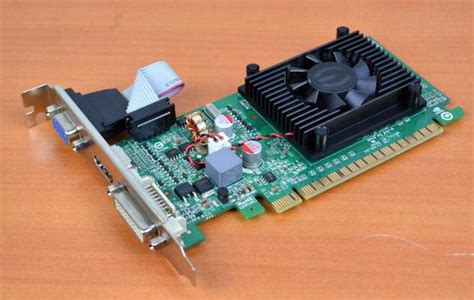 EVGA GeForce 8400 GS 1GB GDDR3 PCI Express 2.0 Graphics Card Silver 01G ...