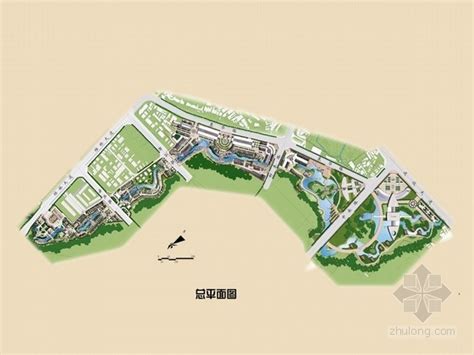 浙江省某新区商业步行街规划建筑设计方案