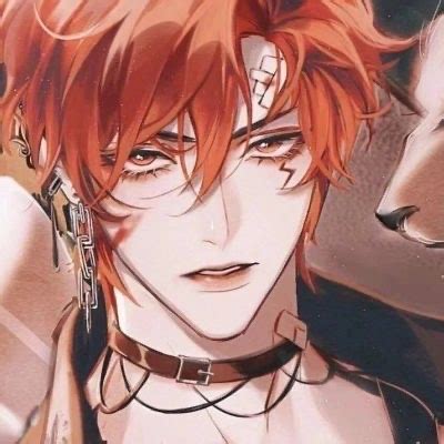 红发男孩非主流头像
