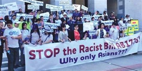 美国加州“亚裔细分法案”涉嫌歧视 华人抗议_手机新浪网
