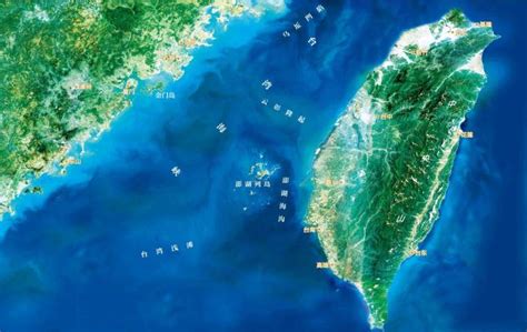 台湾地区2021年最新卫星影像图-高频监测卫星-高光谱遥感卫星拍摄（1282）