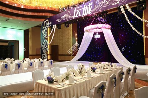 现代化奢华婚礼大厅高清图片下载-正版图片600025826-摄图网