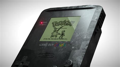 Gameboy 精灵宝可梦 游戏机CG渲染|三维|机械/交通|willi1994 - 原创作品 - 站酷 (ZCOOL)