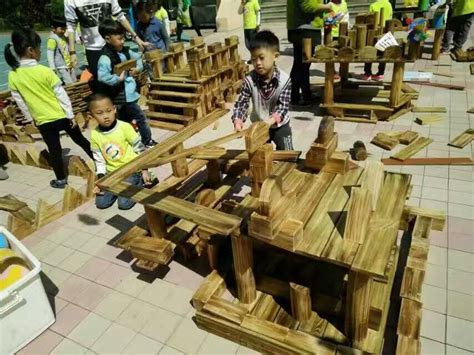 幼儿园木质攀爬架户外儿童大型钻洞滑梯组合玩具感统实木荡桥-阿里巴巴