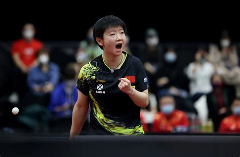 孙颖莎 - 中国乒乓球协会官方网站