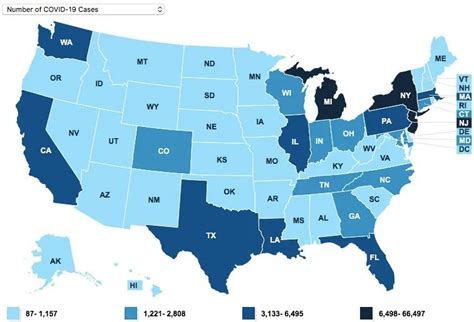 七张地图反映美国各州如何应对新冠疫情_手机新浪网