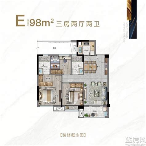最新大名城紫金九号户型图（图）-福州蓝房网