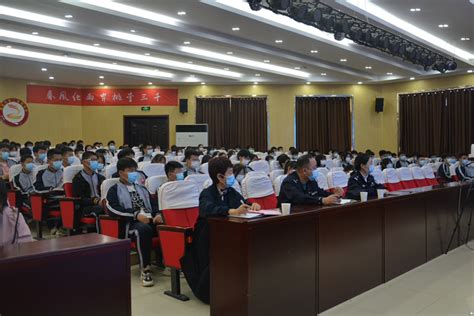 助力学生健康成长，濮阳市第二高级中学举办法制报告会-大河新闻