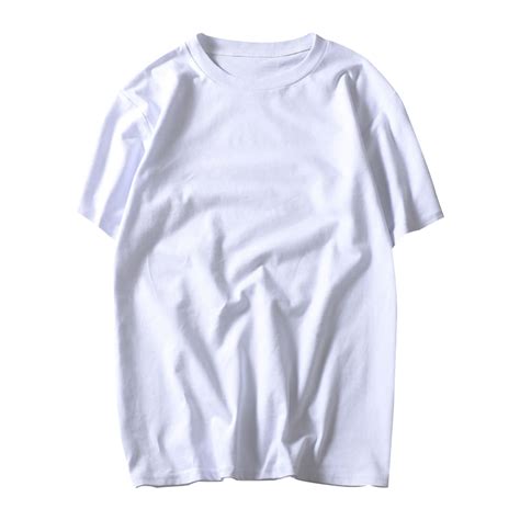 240G精梳棉重磅纯棉短袖t恤男女基础款纯色白T恤打底衫夏季半袖潮-阿里巴巴