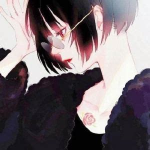 非主流头像漫画侧面