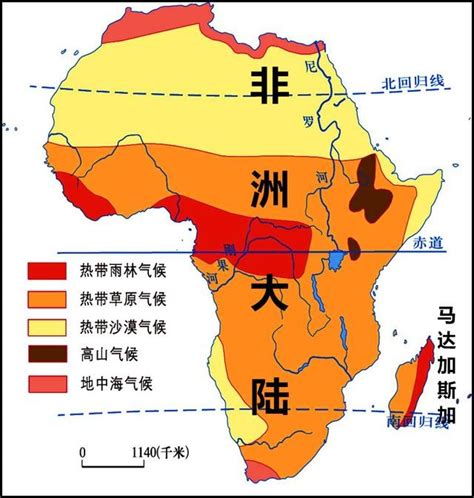 东非地图图片
