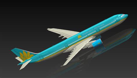 空客 a330飞机模型_SOLIDWORKS 2020_模型图纸下载 – 懒石网