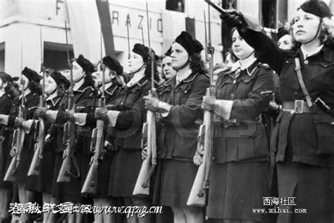 二战中的法西斯女兵们 - 图说历史|国外 - 华声论坛