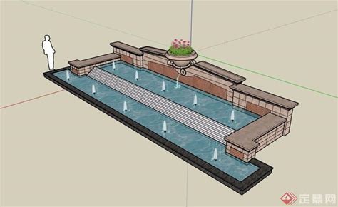 六款庭院小水池设计案例_田原景观