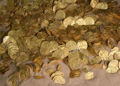 以色列海底发现2000枚10世纪古金币 - 海洋财富网