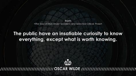 名言||王尔德（Oscar Wilde）语录——英中对照