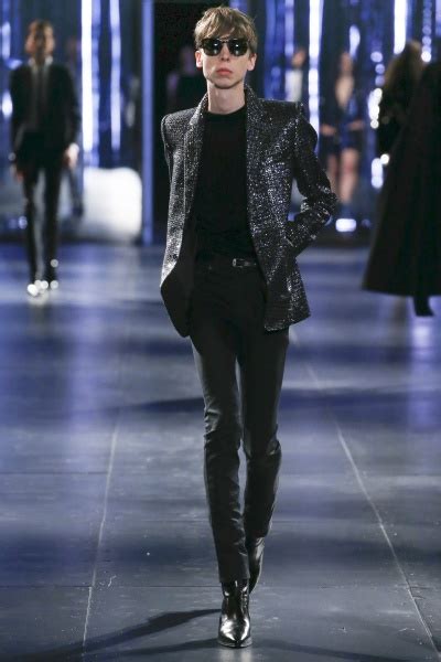 Saint Laurent2015秋冬男装发布秀__Saint Laurent男装周_男装秀场-GQ男士网