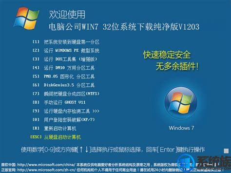 电脑公司win7 32位系统下载纯净版v1203 - 系统族