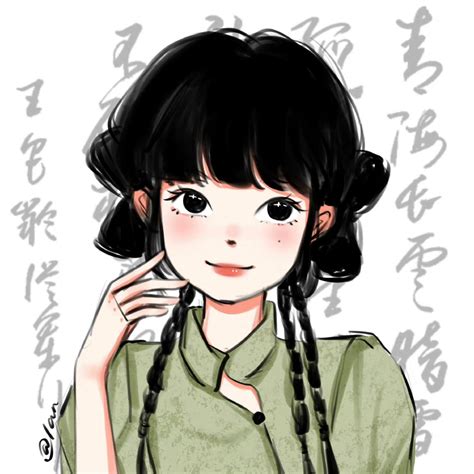 小蓝非主流头像