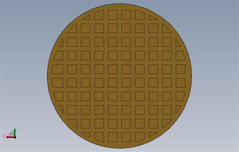 华夫饼__模型图纸免费下载 – 懒石网