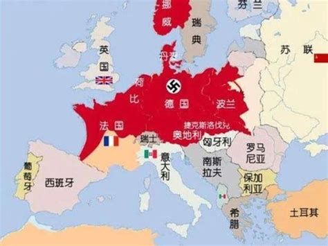 1943～1945年欧洲、北非战场形势