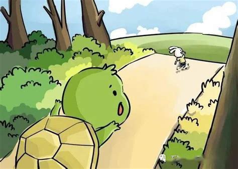 龟兔赛跑乌龟胜利卡通元素PNG图片素材下载_卡通PNG_熊猫办公