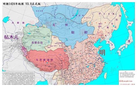明朝疆域图介绍，明朝初年地图有多大？
