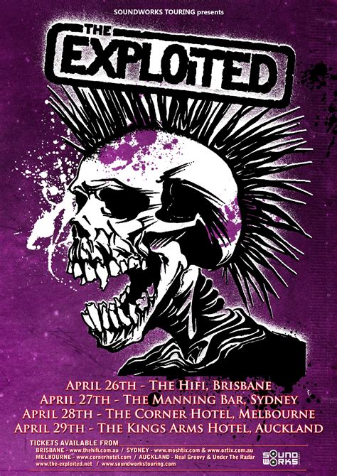 The Exploited announced Australian tour - maytherockbewithyou.com