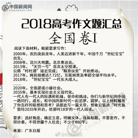 2018年河南高考语文作文题目：和中国新时代追梦圆梦-闽南网