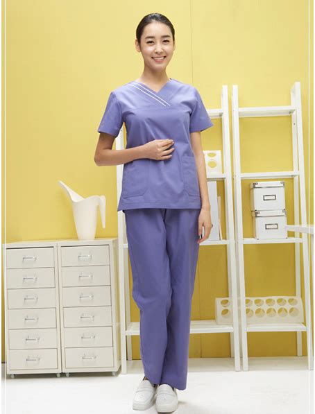 重庆定做浅紫色手术衣,女手术服制作公司_重庆欧迈服饰有限公司