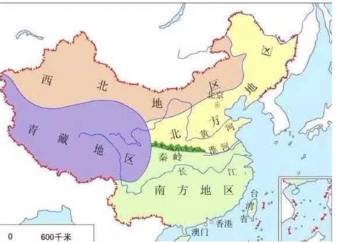 我国南北方的分界线是怎么分的 - 中国历史百科