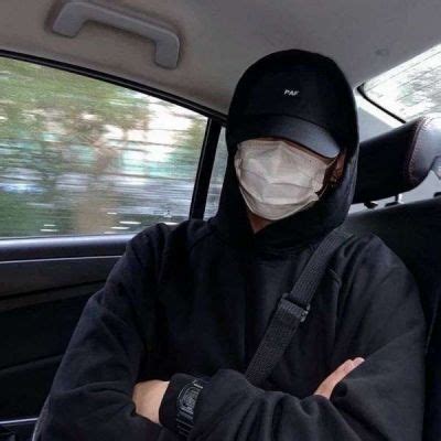 非主流男生黑色头像