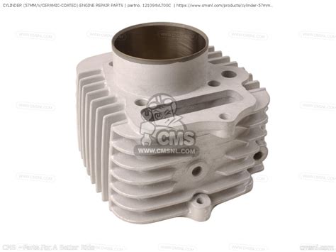121094VLT00C (12109-4hl-t01c) Cylinder (57mm/v/ceramic-coated) Engine ...