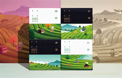 云南思茅普洱有机茶产业联盟视觉设计|插画|商业插画|AryaTang - 原创作品 - 站酷 (ZCOOL)