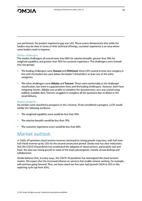 Omdia：2021-2022年云服务供应商选择策略报告.pdf(附下载)-三个皮匠报告