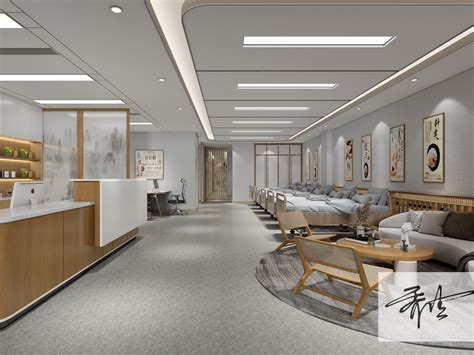 1000平米新中式中医康复理疗馆内功能空间设计，这样设_商业设计李俊杰-站酷ZCOOL