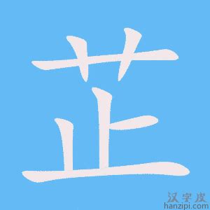 "芷" 的详细解释 汉语字典