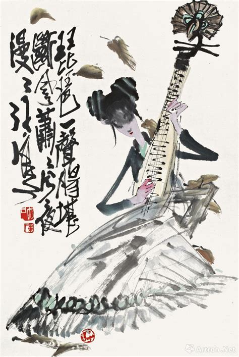 一曲琵琶图片